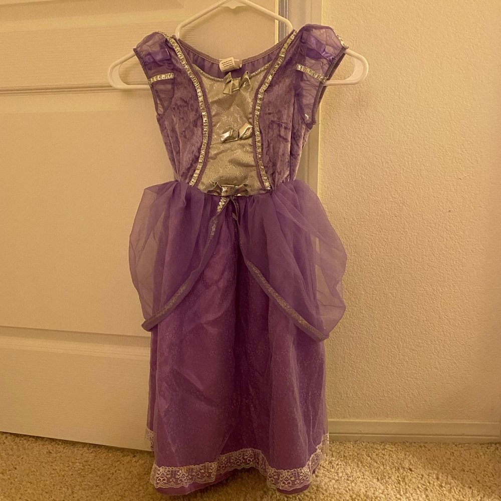 NWOT Girl’s Rapunzel Style Purple Dress